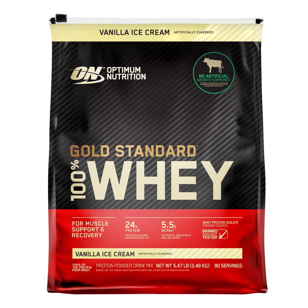 Optimum Nutrition Gold Standard 100% Whey – Vị kem vani, 5.47 lbs – Ảnh Costco số 1
