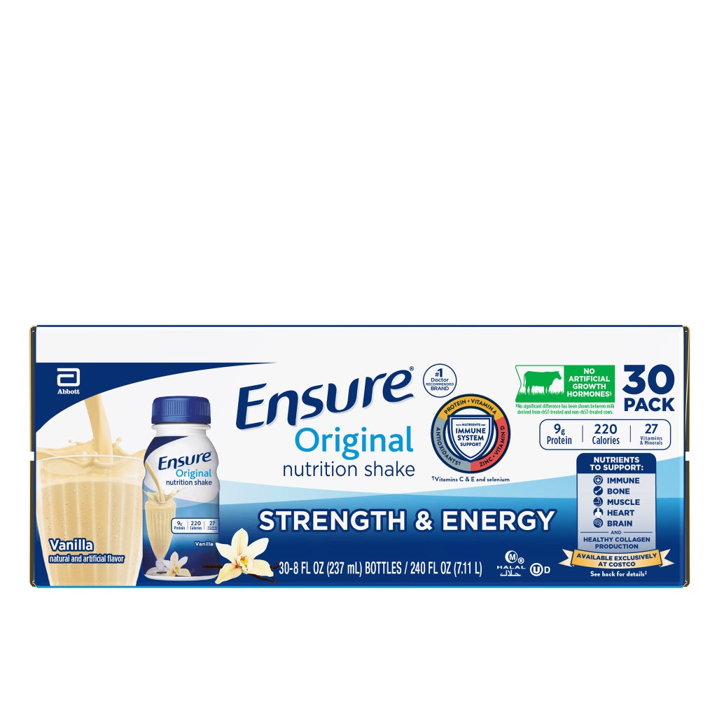 Ensure Original – Thức uống dinh dưỡng vị vani, 8 fl. oz/chai, lốc 30 chai – Ảnh Costco số 3