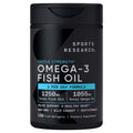 Sports Research Triple Strength Omega-3 – Dầu cá, 150 viên nang mềm – Ảnh Costco số 1