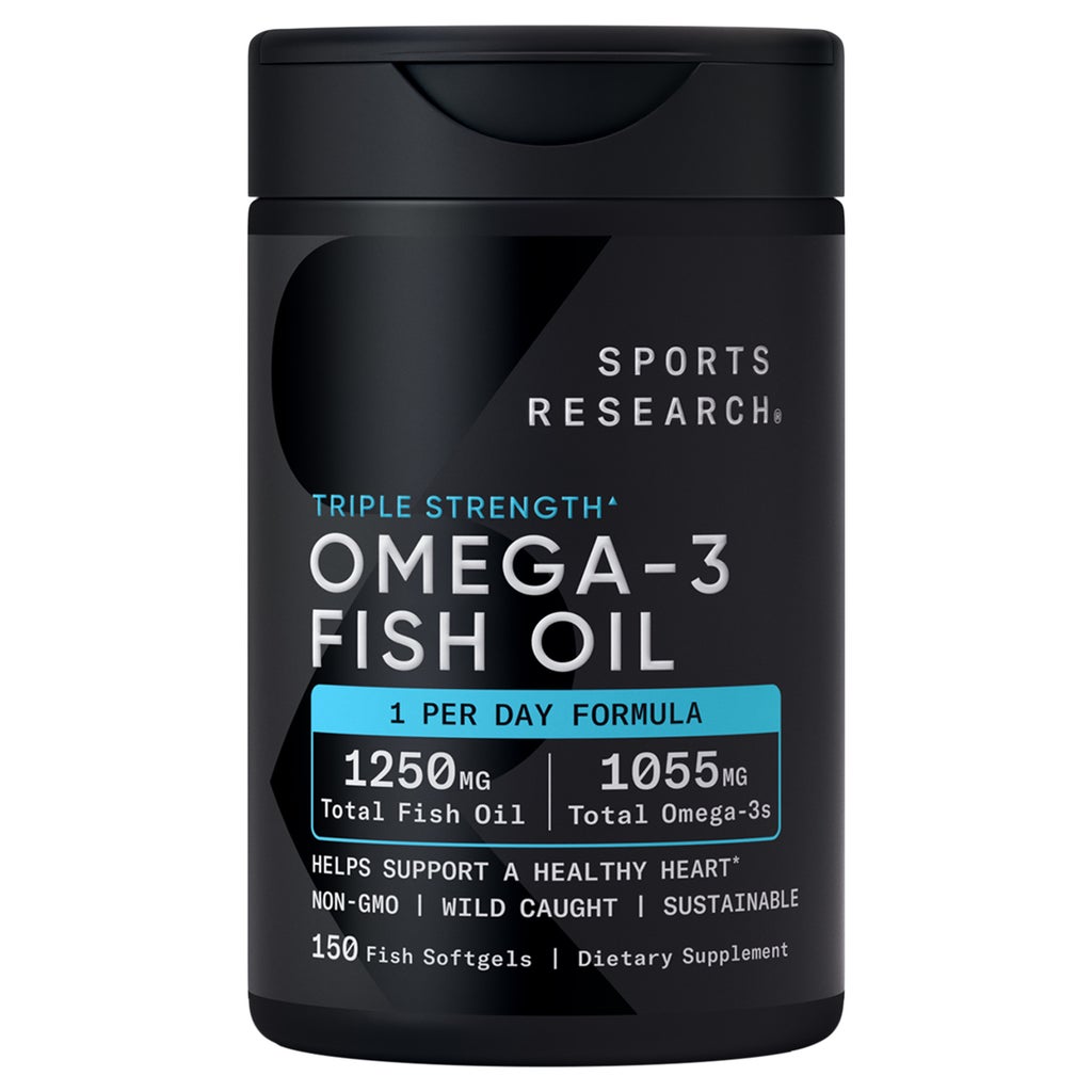 Sports Research Triple Strength Omega-3 – Dầu cá, 150 viên nang mềm – Ảnh Costco số 1