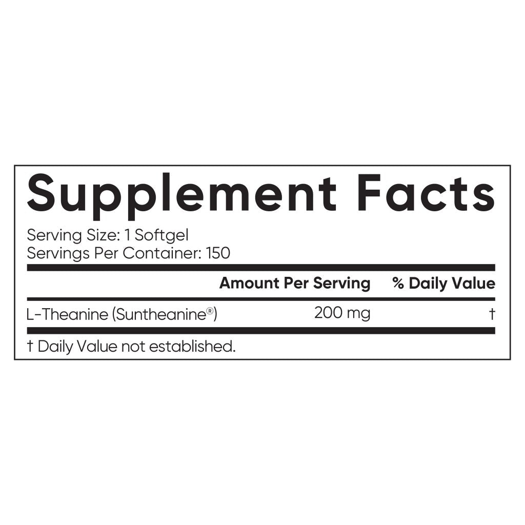 Sports Research L-Theanine Suntheanine 200 mg – 150 viên nang mềm – Ảnh Costco số 4