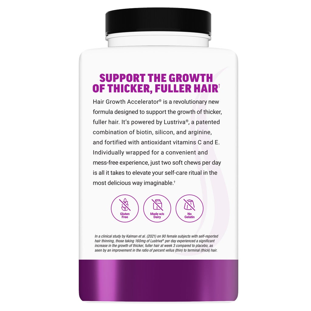 Force Factor Hair Growth Accelerator – 90 viên nhai mềm – Ảnh Costco số 3