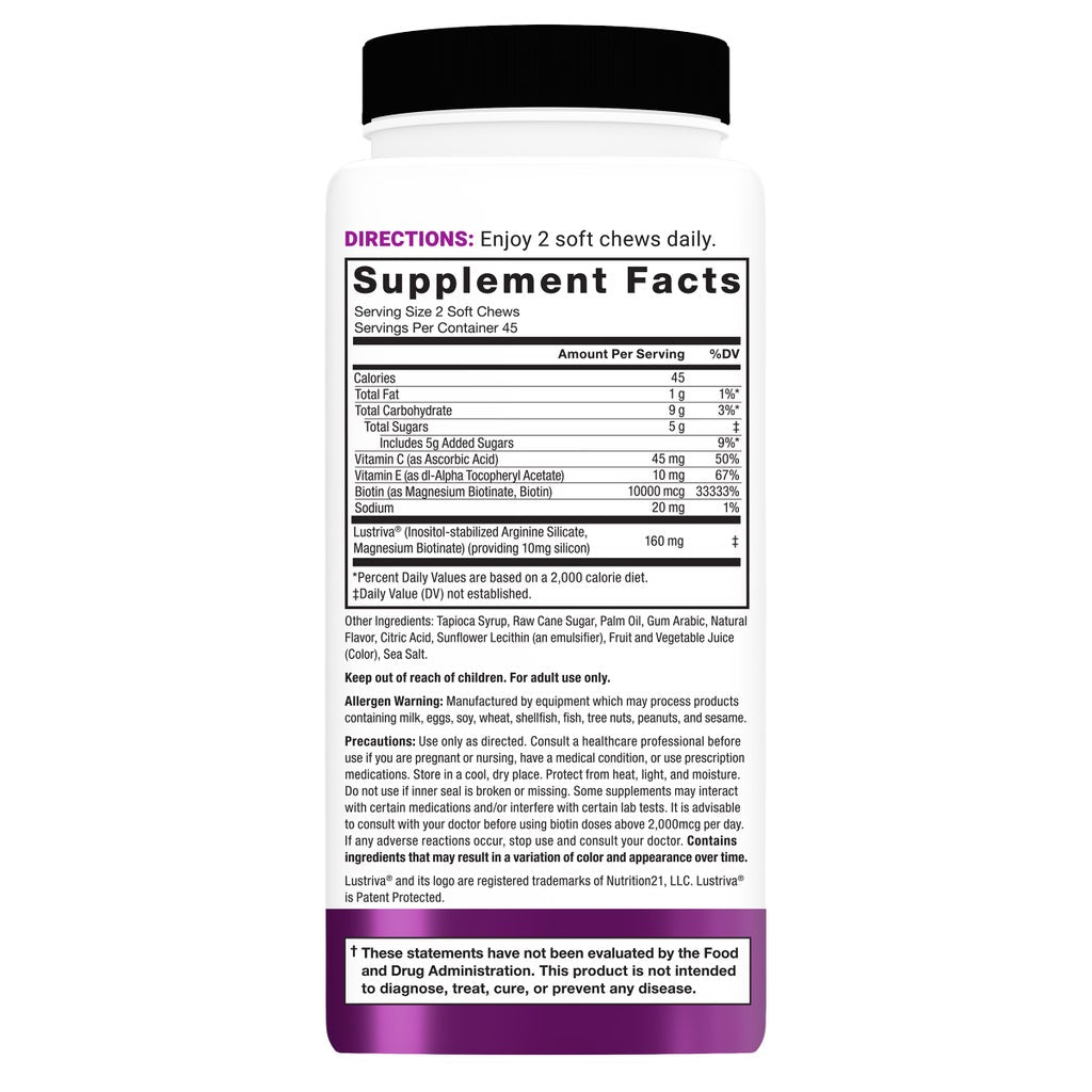 Force Factor Hair Growth Accelerator – 90 viên nhai mềm – Ảnh Costco số 4