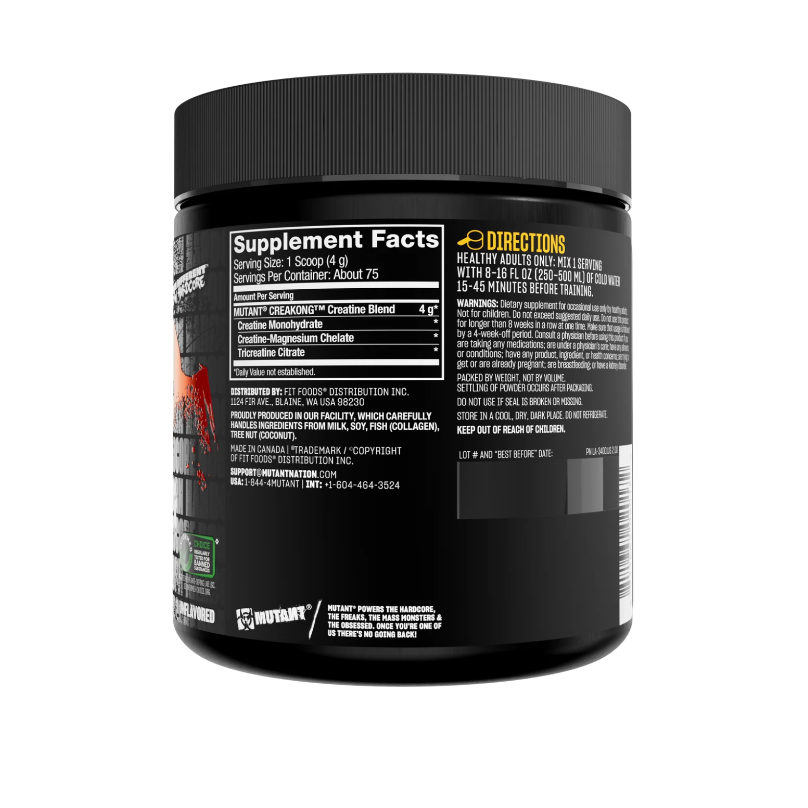 Mutant: CREAKONG - Công Thức Creatine Tiên Tiến