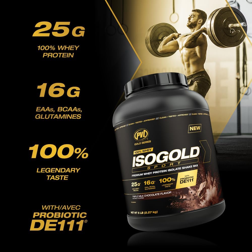 PVL ISOGOLD Sport Whey Protein Isolate