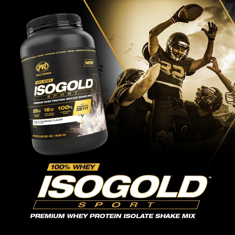 PVL ISOGOLD Sport Whey Protein Isolate