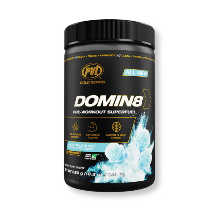 PVL DOMIN8 Pre-Workout Superfuel 520g