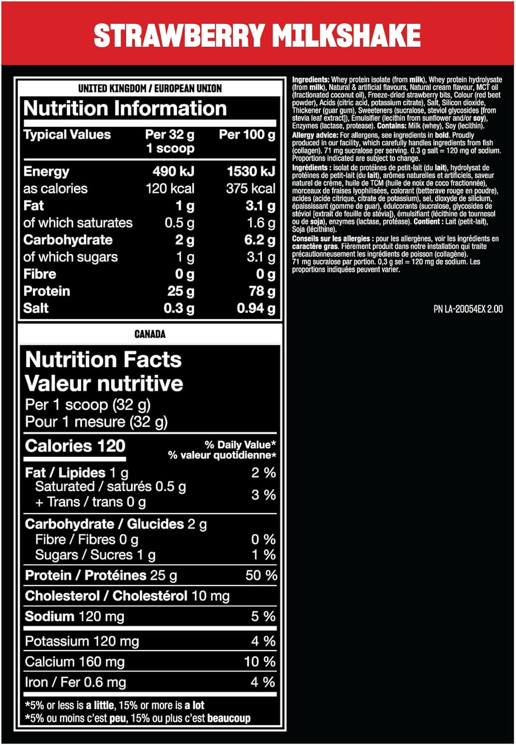 Sữa Protein Mutant ISO Surge 5LB Hương Vị Hỗn Hợp