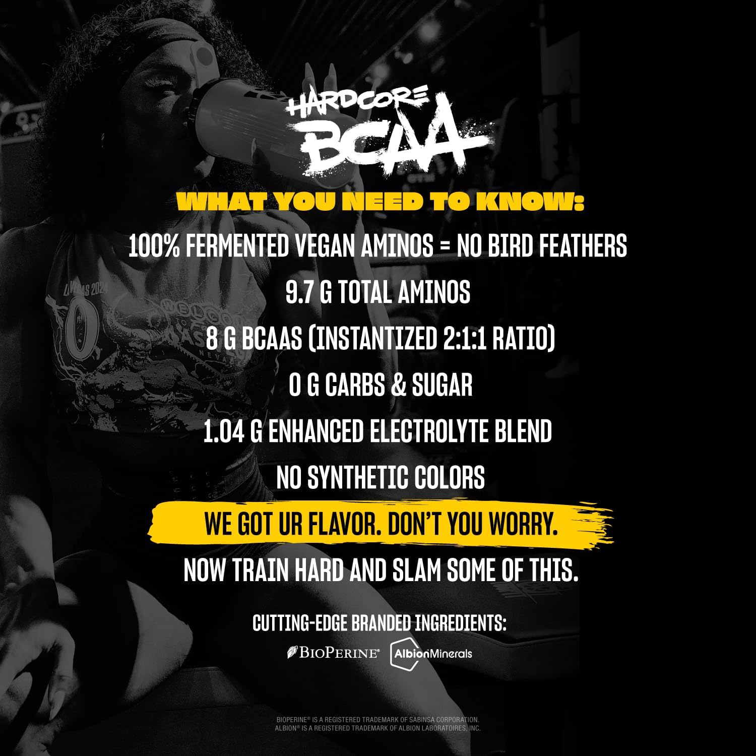 Mutant Hardcore BCAA 390g