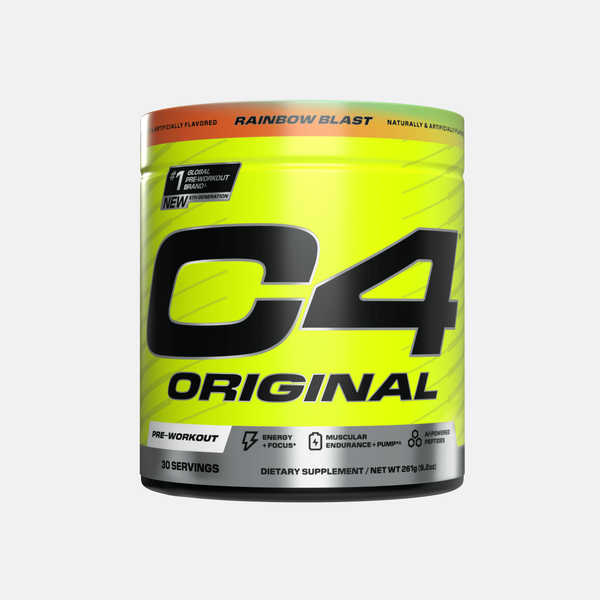 Cellucor C4 Original Rainbow Blast 30 Servings official front image