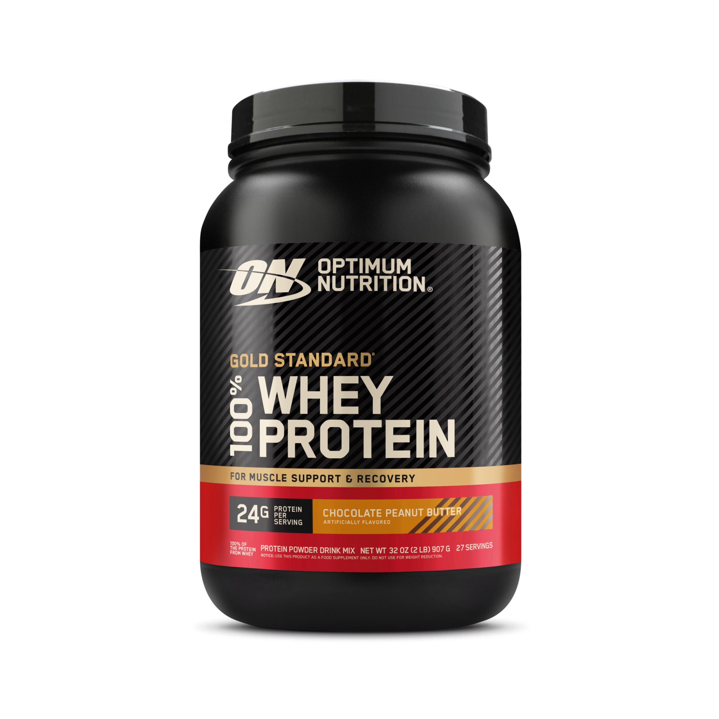 Optimum Nutrition Gold Standard Whey Protein - Peanut Butter Chocolate - 2 lb