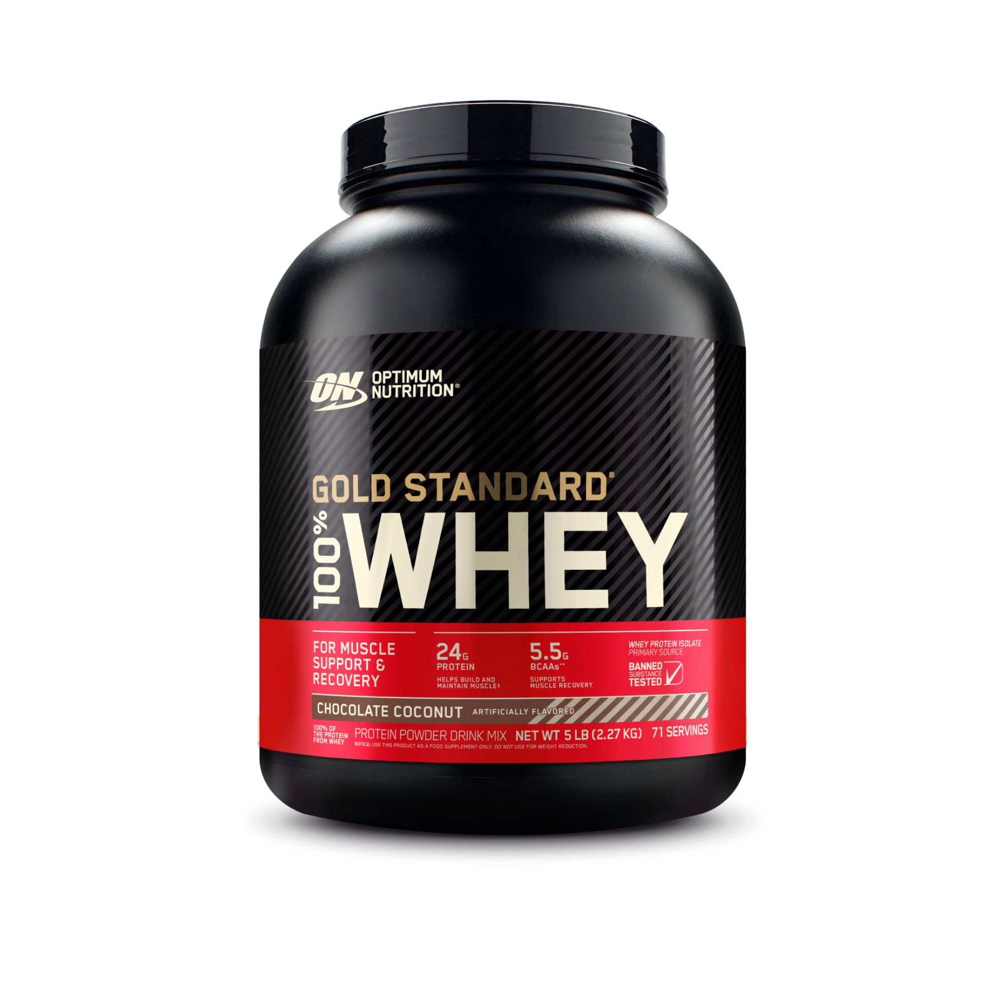 Optimum Nutrition Gold Standard Whey Protein - Coconut - 5 lb
