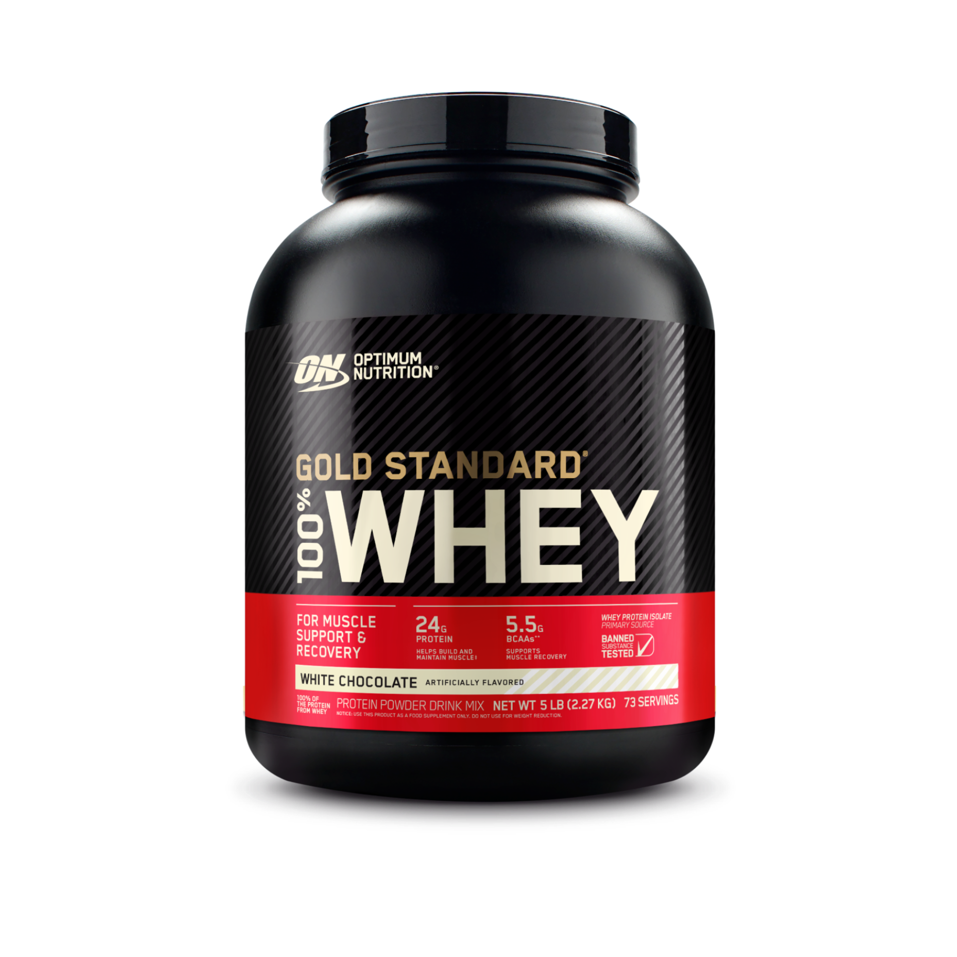 Optimum Nutrition Gold Standard Whey Protein - White Choc - 5 lb