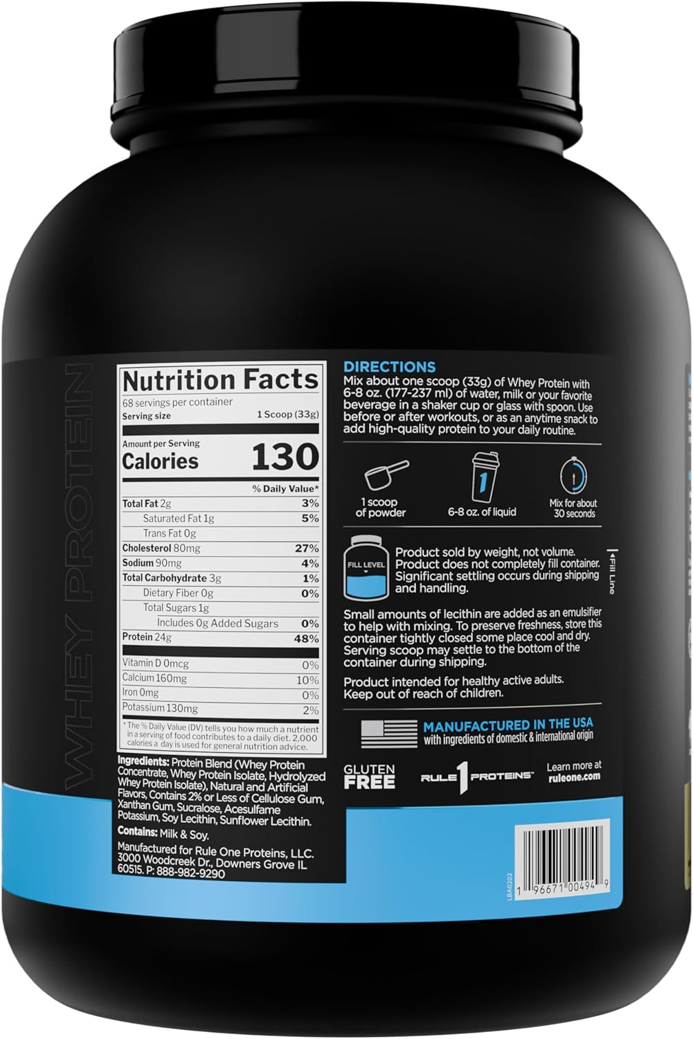 Rule One R1 Whey Protein