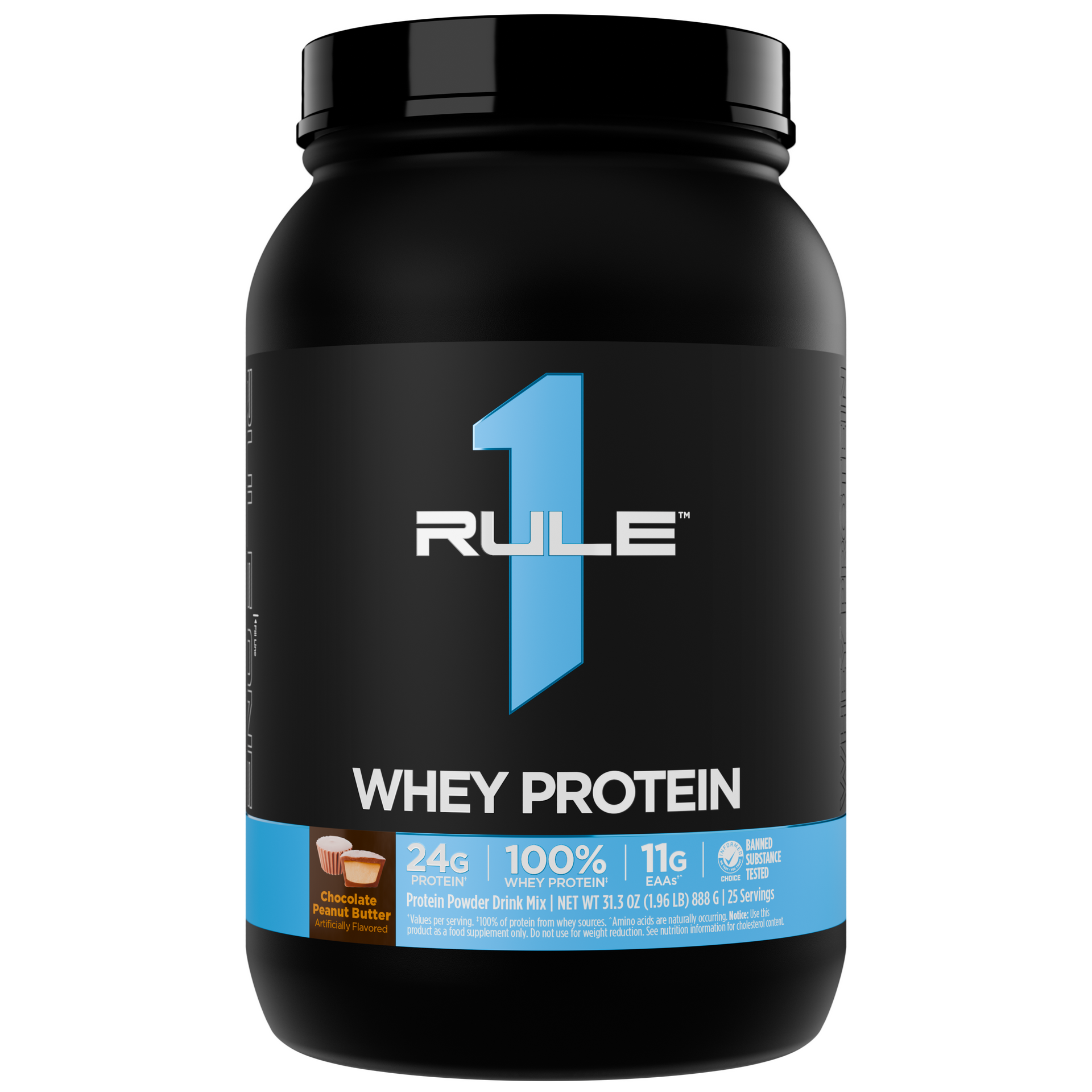 Rule One R1 Whey Protein 2 lb Chocolate Peanut Butter