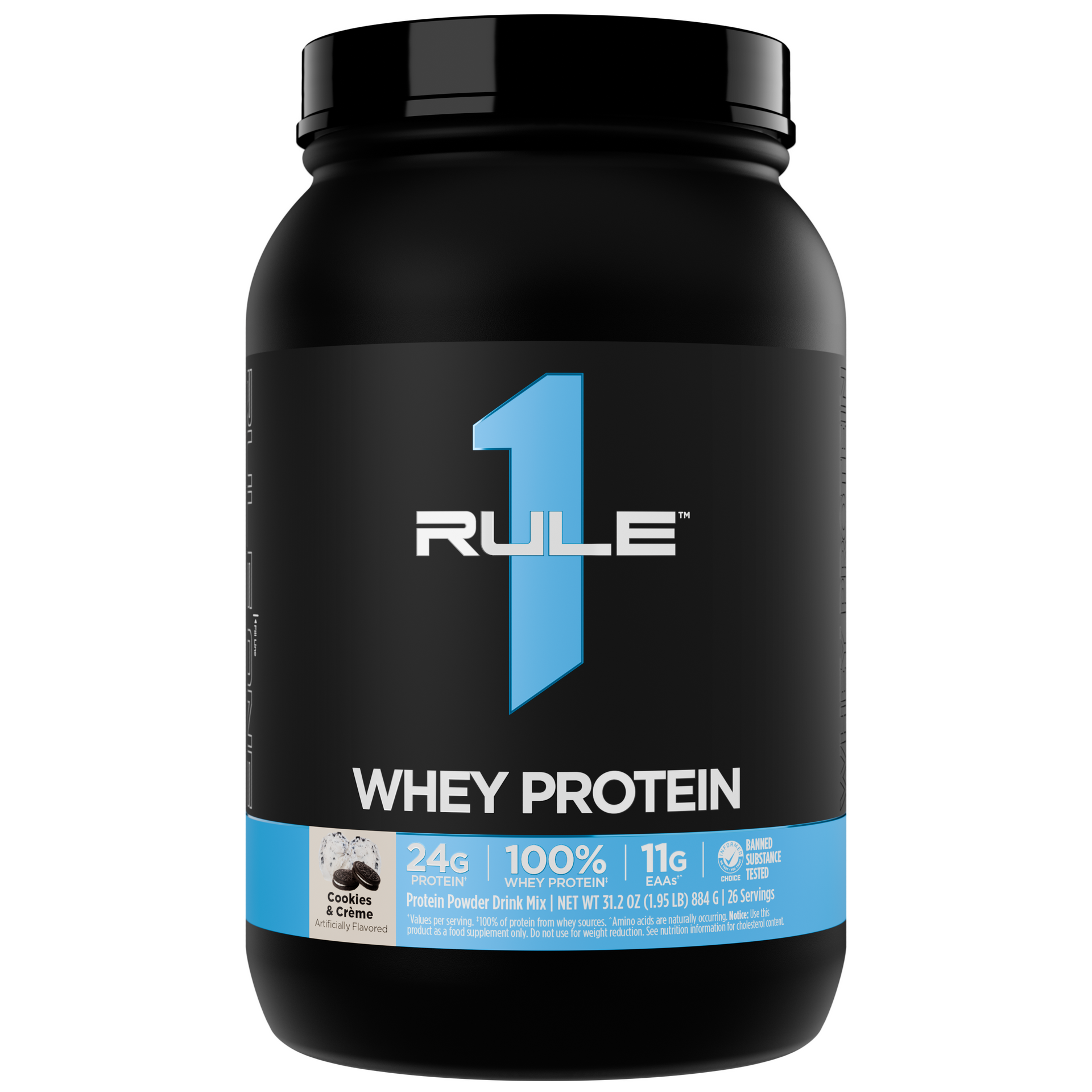 Rule One R1 Whey Protein 2 lb Cookies & Cream