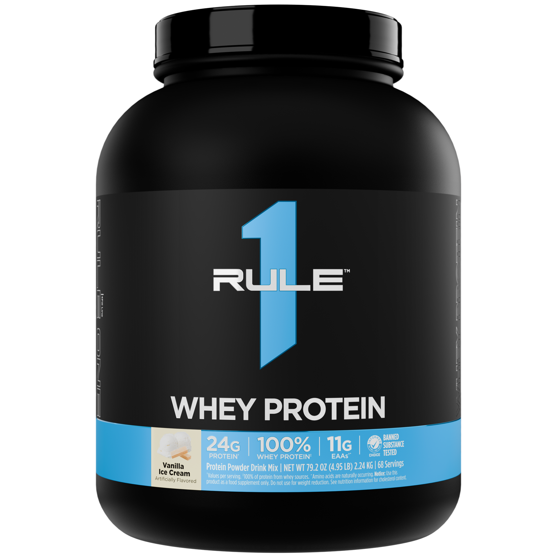 Rule One R1 Whey Protein 5 lb Vanilla Ice Cream